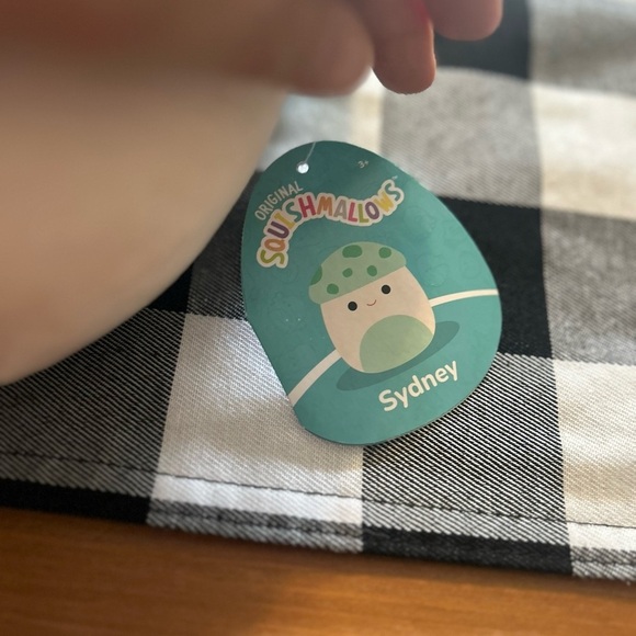 NWT Squishmallows 7" Plush Sydney the Mushroom Soft Plush Toy Animal Green - Picture 3 of 10